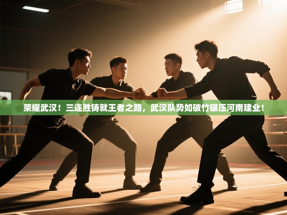 荣耀武汉!三连胜铸就王者之路,武汉队势如破竹碾压河南建业! 第1张